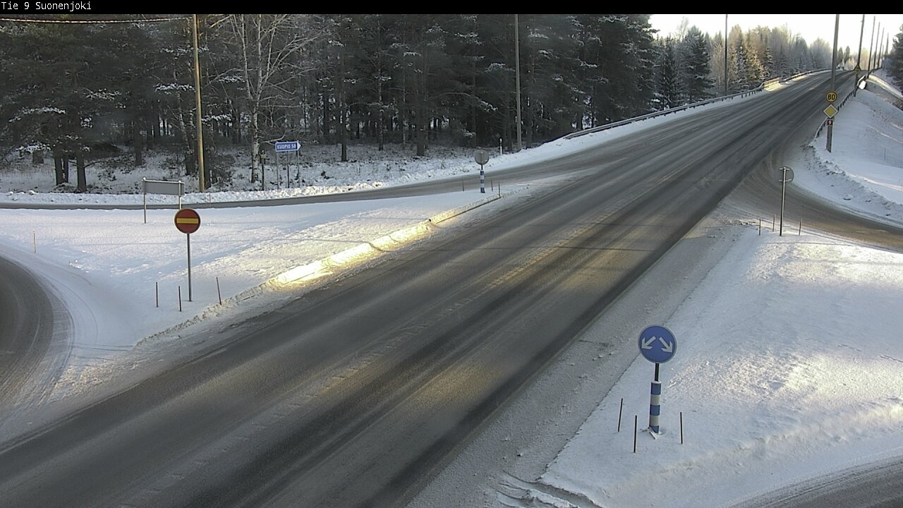 Weather Camera Image Väg 9 Suonenjoki, Purola, Suonenjoki, Pohjois-Savo