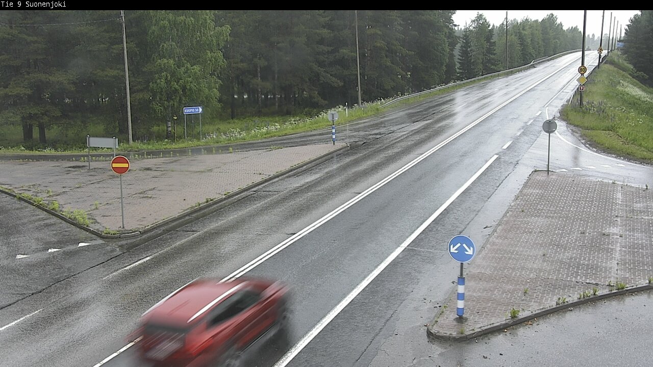 Weather Camera Image Väg 9 Suonenjoki, Purola, Suonenjoki, Pohjois-Savo
