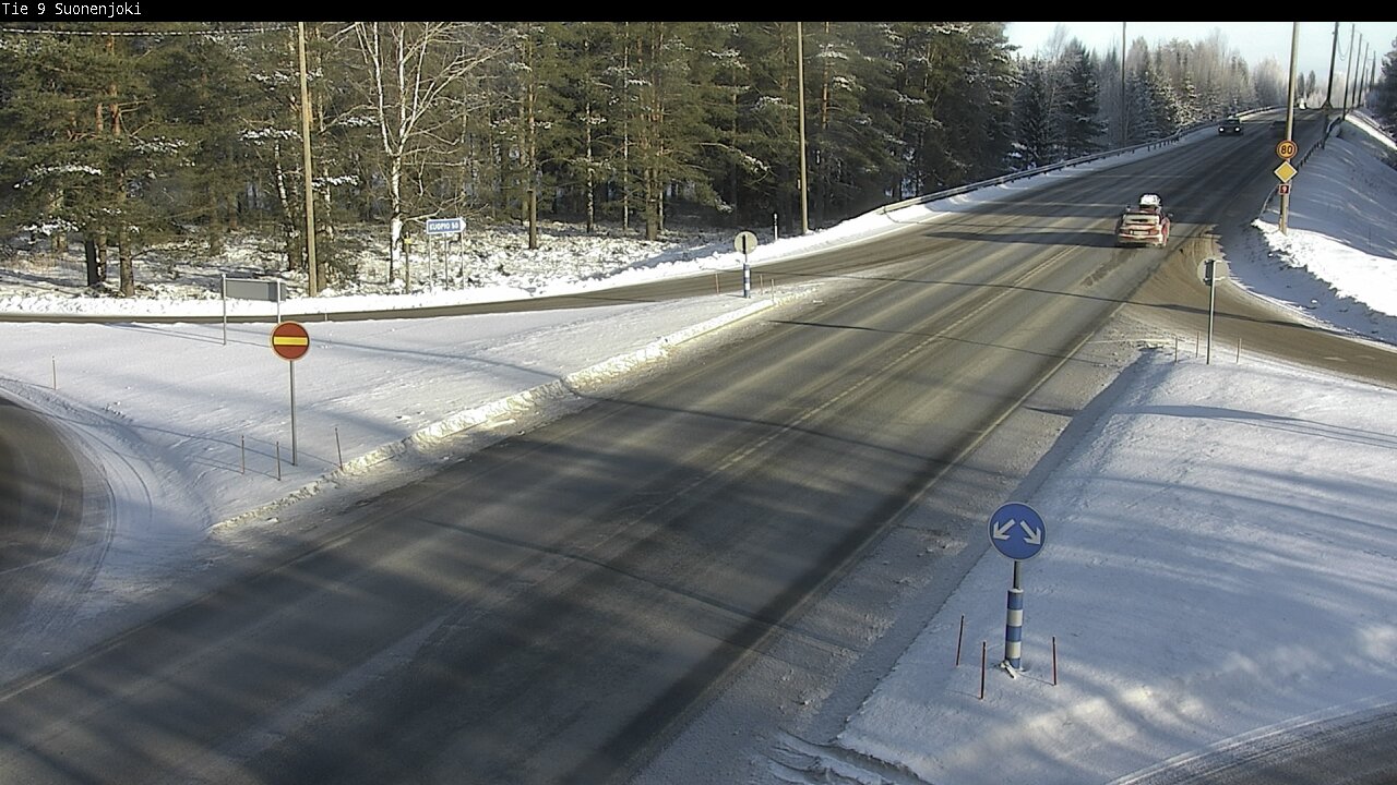 Weather Camera Image Väg 9 Suonenjoki, Purola, Suonenjoki, Pohjois-Savo