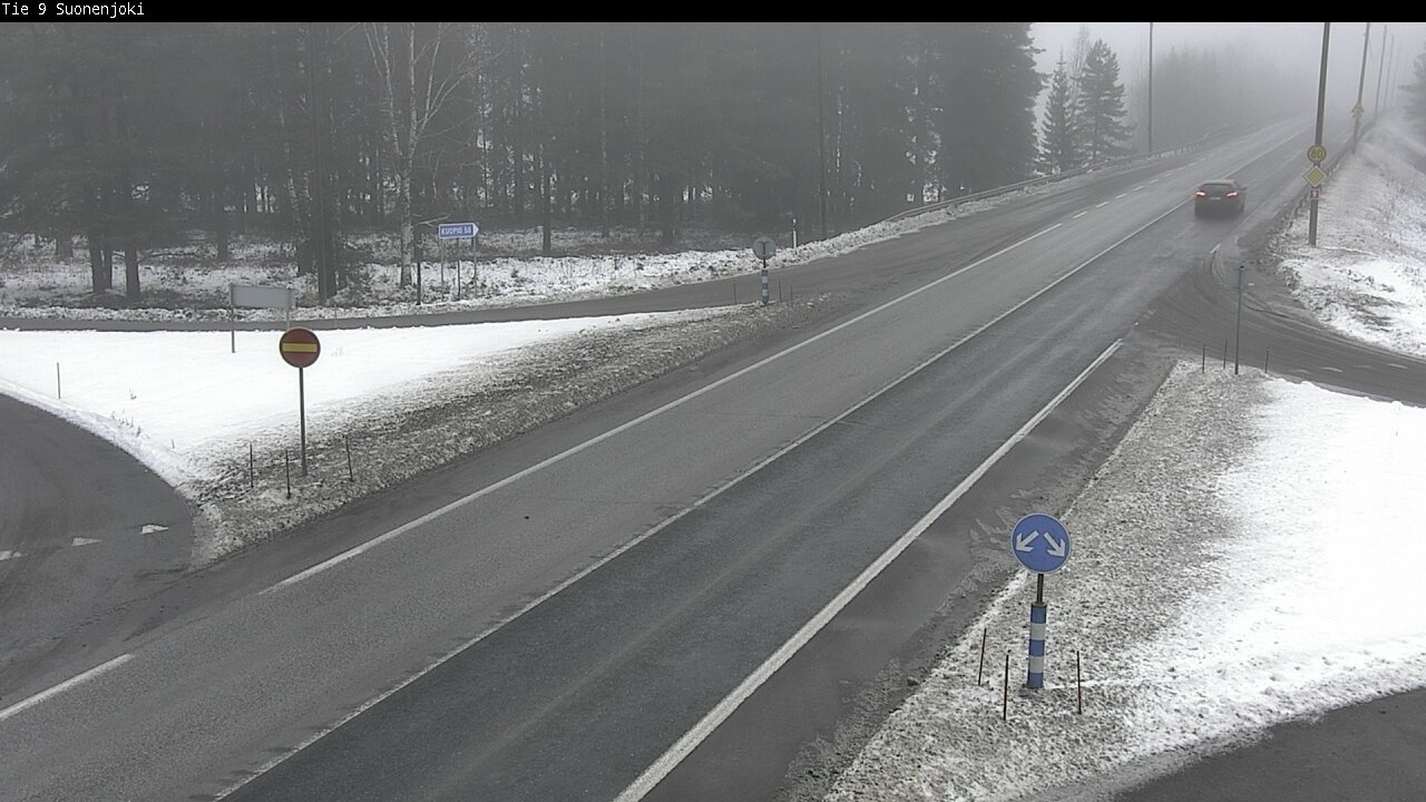 Weather Camera Image Väg 9 Suonenjoki, Purola, Suonenjoki, Pohjois-Savo