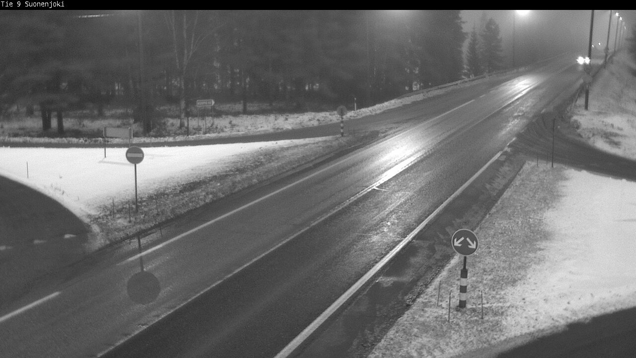 Weather Camera Image Väg 9 Suonenjoki, Purola, Suonenjoki, Pohjois-Savo