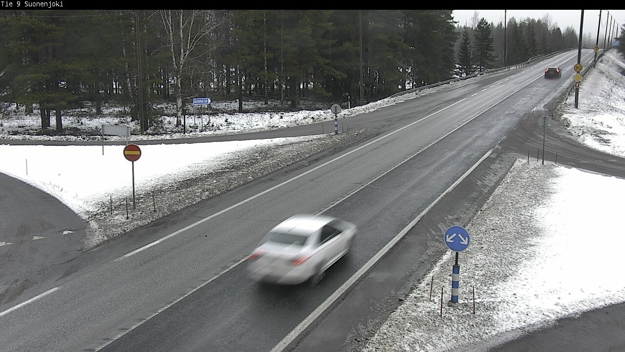 Weather Camera Image Väg 9 Suonenjoki, Purola, Suonenjoki, Pohjois-Savo