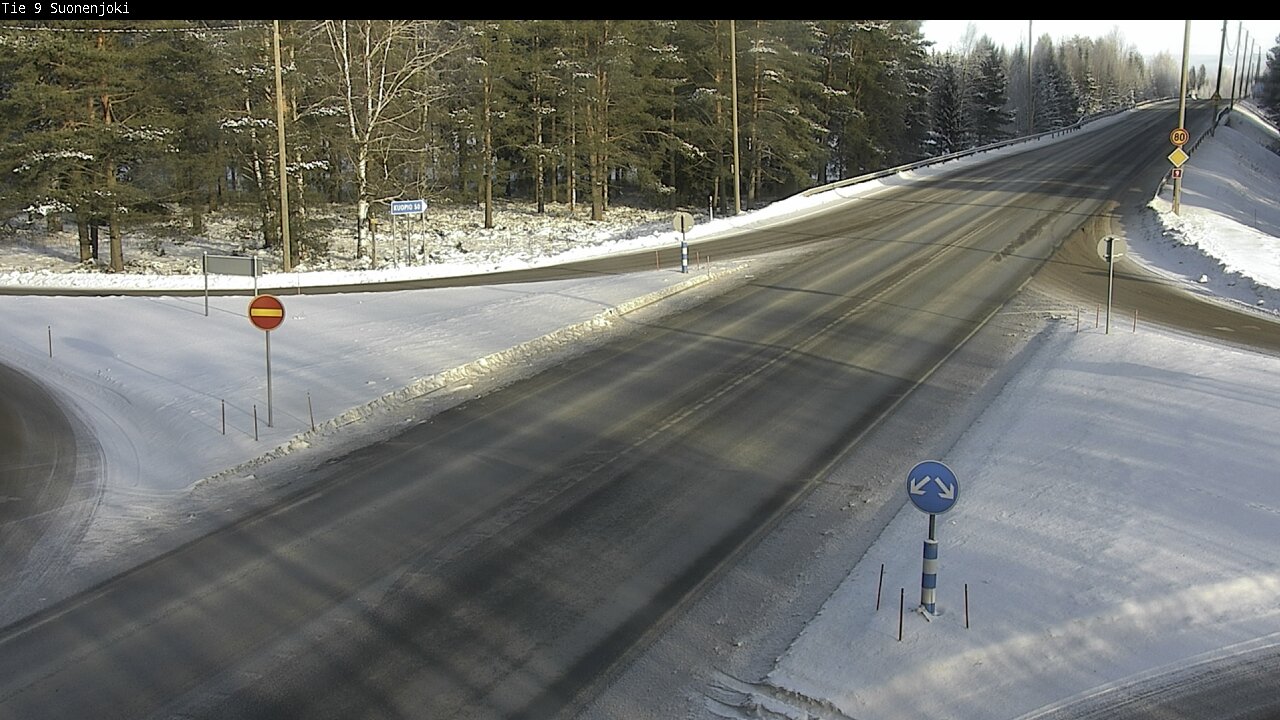 Weather Camera Image Väg 9 Suonenjoki, Purola, Suonenjoki, Pohjois-Savo