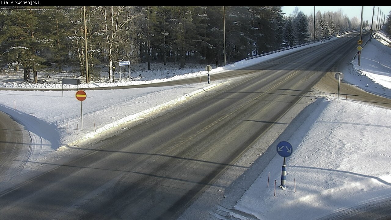 Weather Camera Image Väg 9 Suonenjoki, Purola, Suonenjoki, Pohjois-Savo