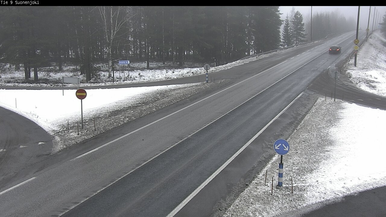 Weather Camera Image Väg 9 Suonenjoki, Purola, Suonenjoki, Pohjois-Savo