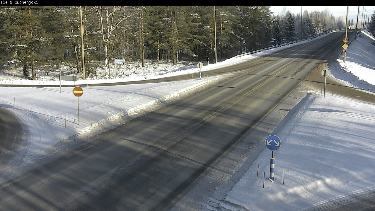 Weather Camera Image Väg 9 Suonenjoki, Purola, Suonenjoki, Pohjois-Savo