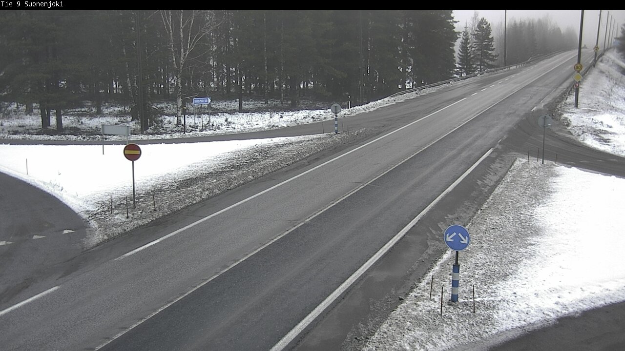 Weather Camera Image Väg 9 Suonenjoki, Purola, Suonenjoki, Pohjois-Savo