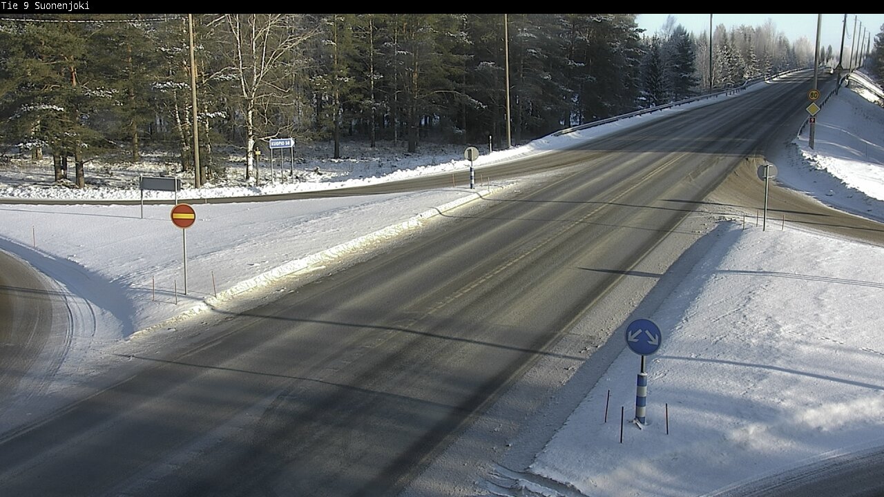 Weather Camera Image Väg 9 Suonenjoki, Purola, Suonenjoki, Pohjois-Savo