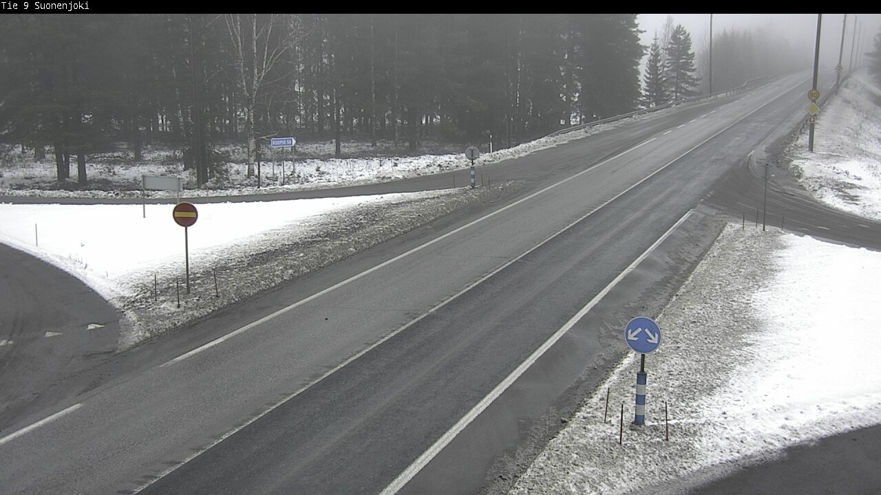 Weather Camera Image Väg 9 Suonenjoki, Purola, Suonenjoki, Pohjois-Savo
