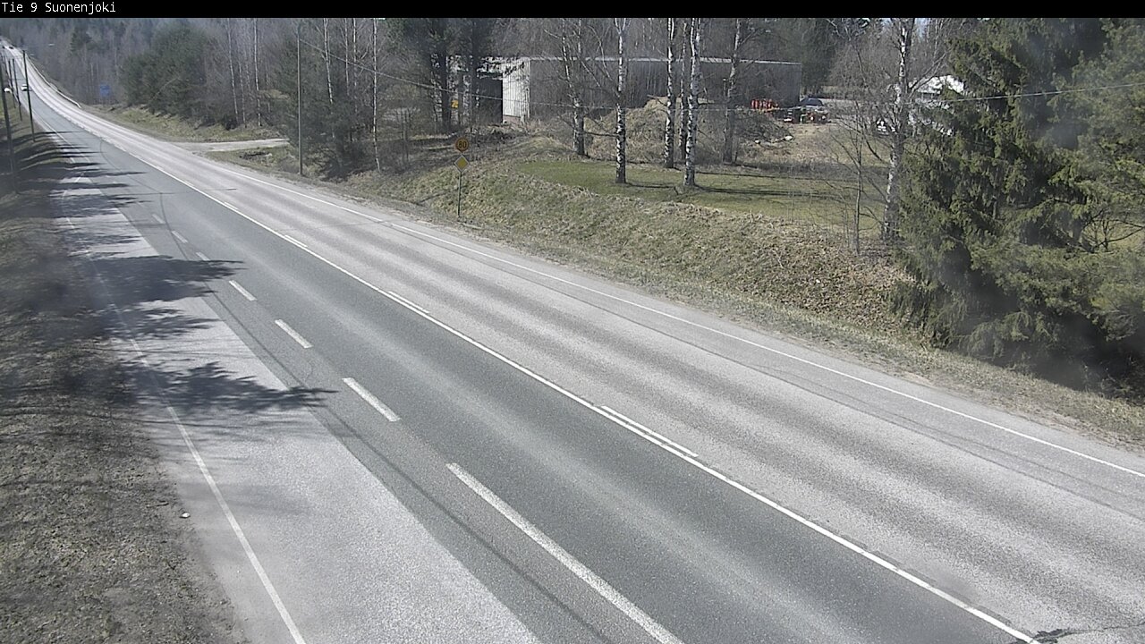 Weather Camera Image Road 9 Suonenjoki, Purola, Suonenjoki, Pohjois-Savo