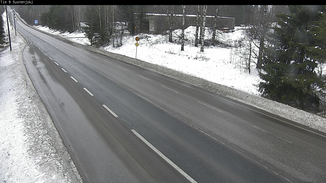 Weather Camera Image Väg 9 Suonenjoki, Purola, Suonenjoki, Pohjois-Savo