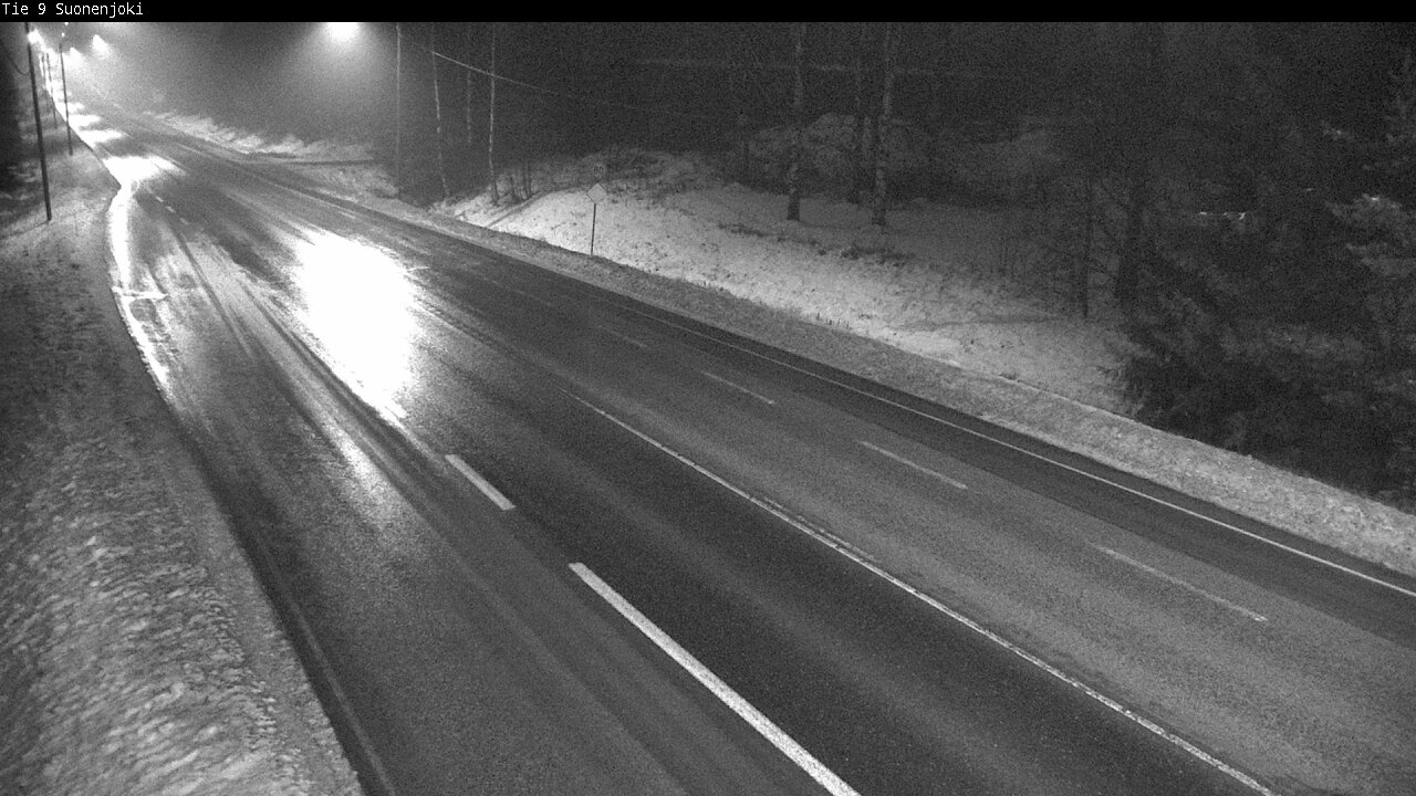 Weather Camera Image Väg 9 Suonenjoki, Purola, Suonenjoki, Pohjois-Savo