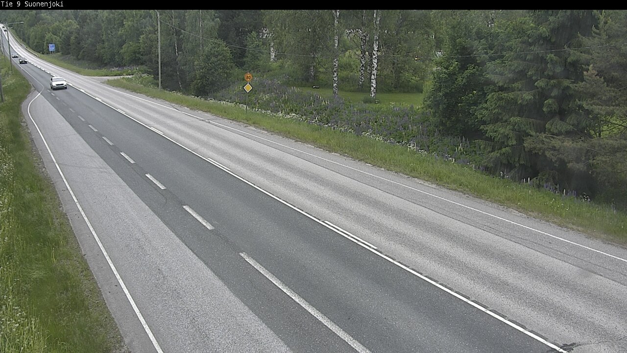 Weather Camera Image Road 9 Suonenjoki, Purola, Suonenjoki, Pohjois-Savo