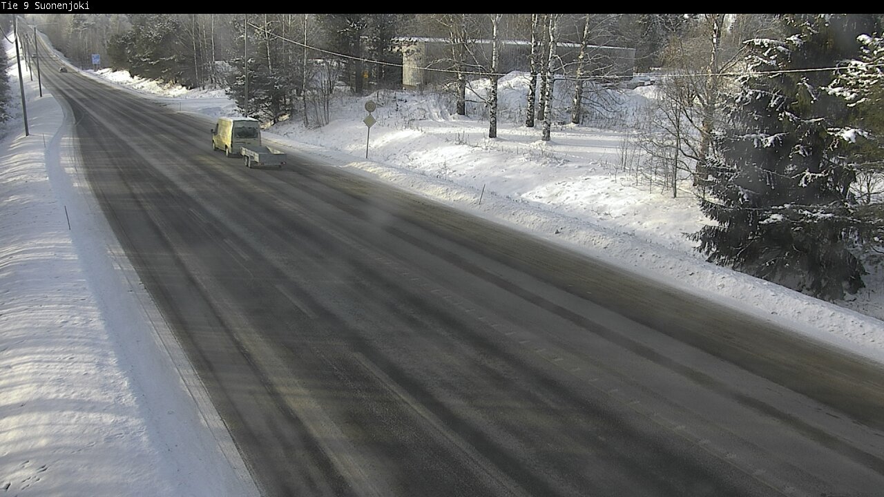 Weather Camera Image Väg 9 Suonenjoki, Purola, Suonenjoki, Pohjois-Savo