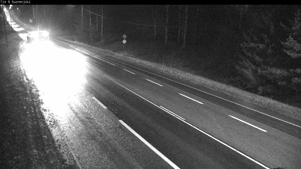 Weather Camera Image Väg 9 Suonenjoki, Purola, Suonenjoki, Pohjois-Savo