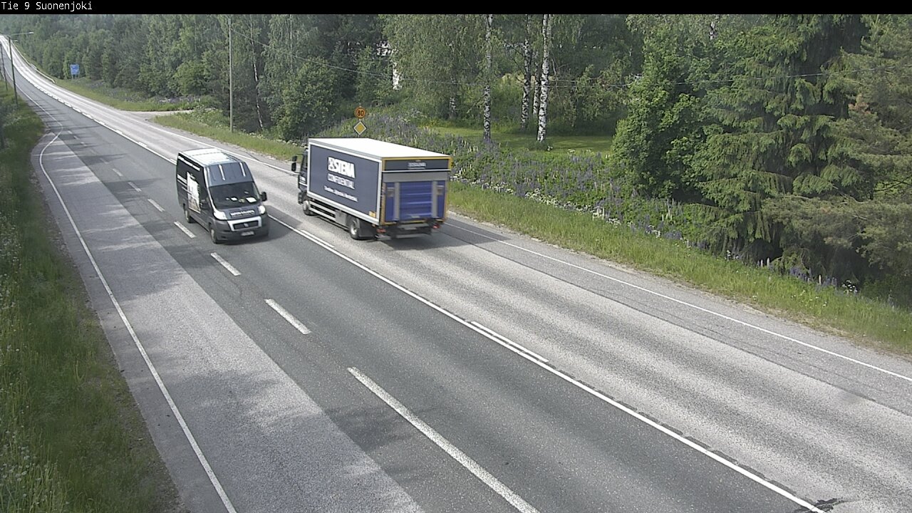Weather Camera Image Road 9 Suonenjoki, Purola, Suonenjoki, Pohjois-Savo
