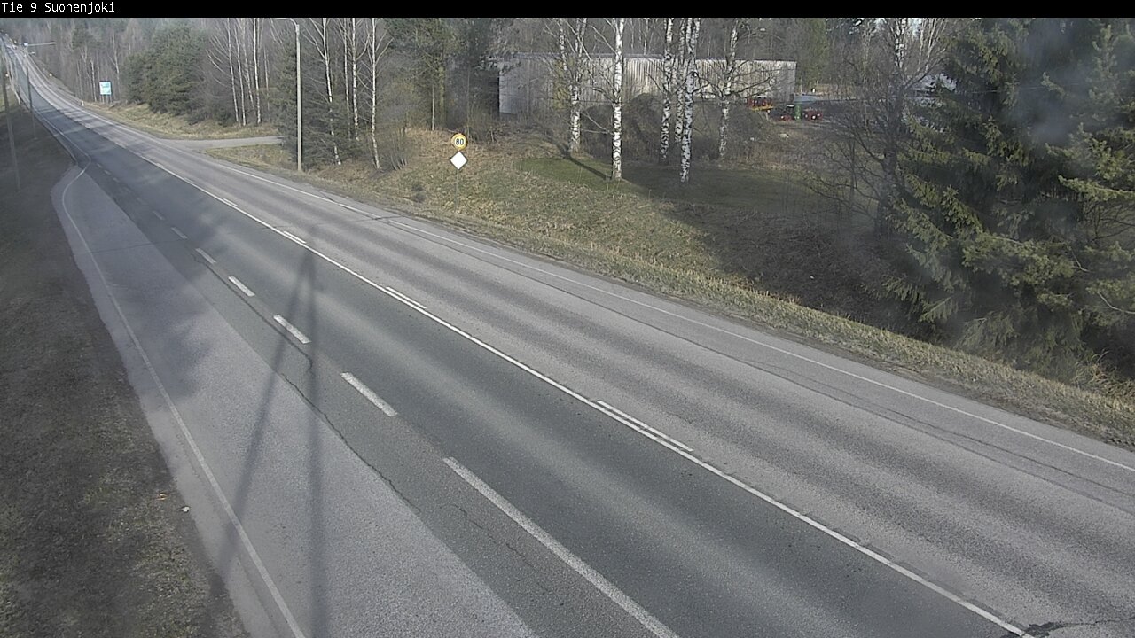 Weather Camera Image Road 9 Suonenjoki, Purola, Suonenjoki, Pohjois-Savo
