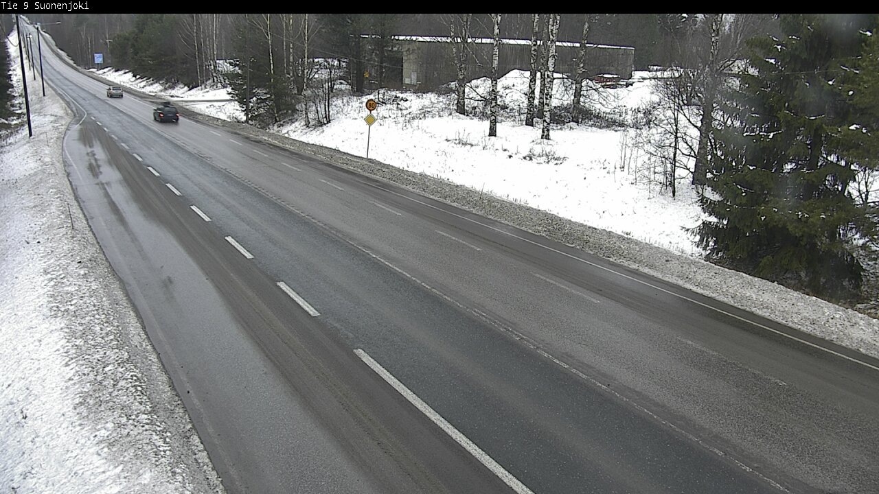 Weather Camera Image Väg 9 Suonenjoki, Purola, Suonenjoki, Pohjois-Savo