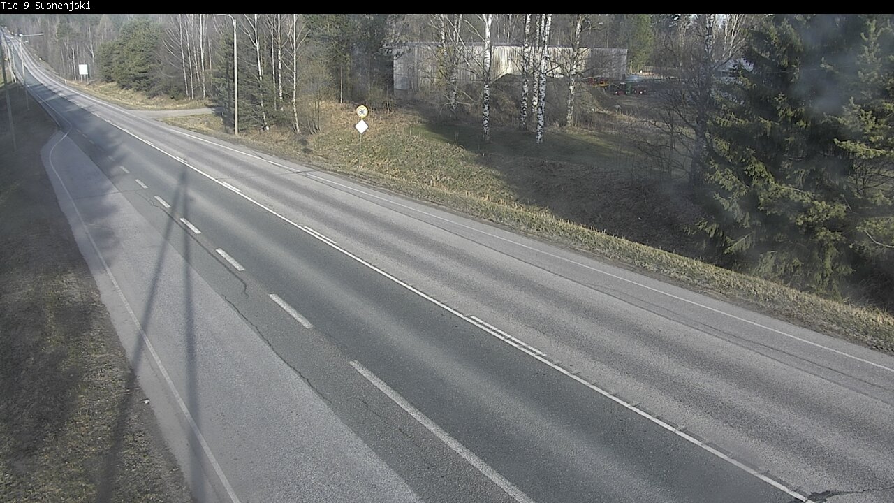 Weather Camera Image Road 9 Suonenjoki, Purola, Suonenjoki, Pohjois-Savo