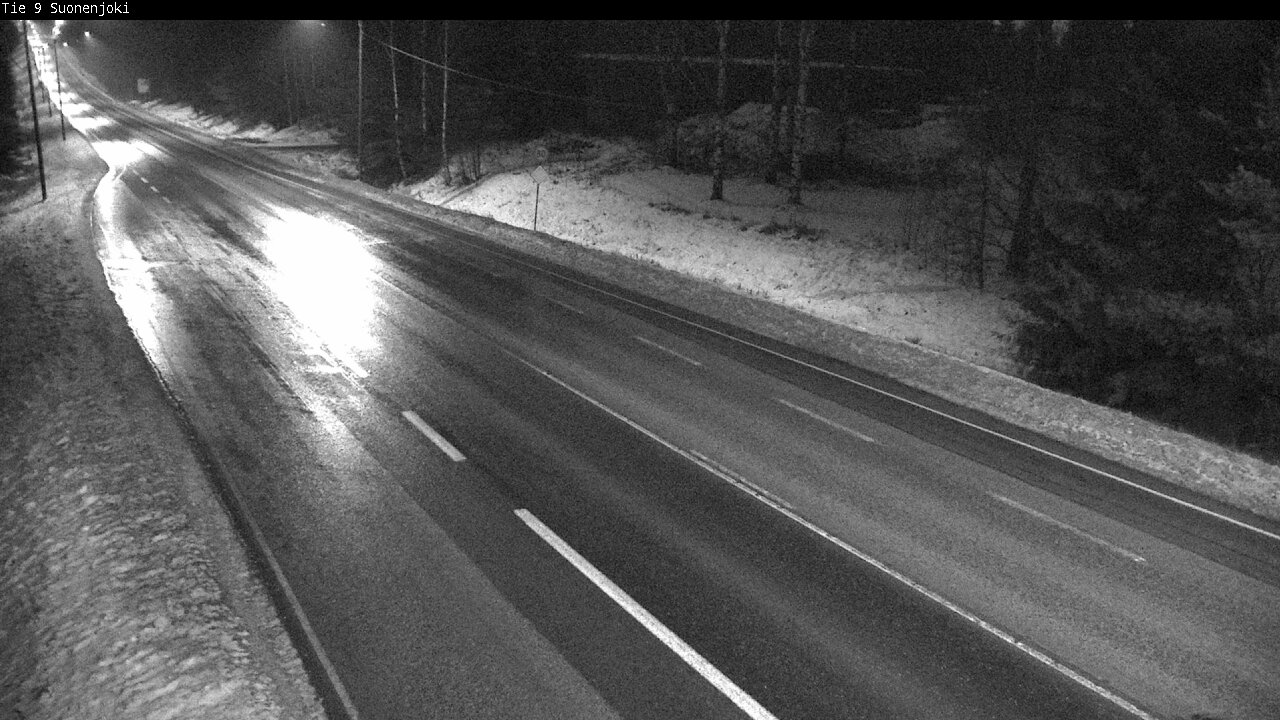 Weather Camera Image Väg 9 Suonenjoki, Purola, Suonenjoki, Pohjois-Savo