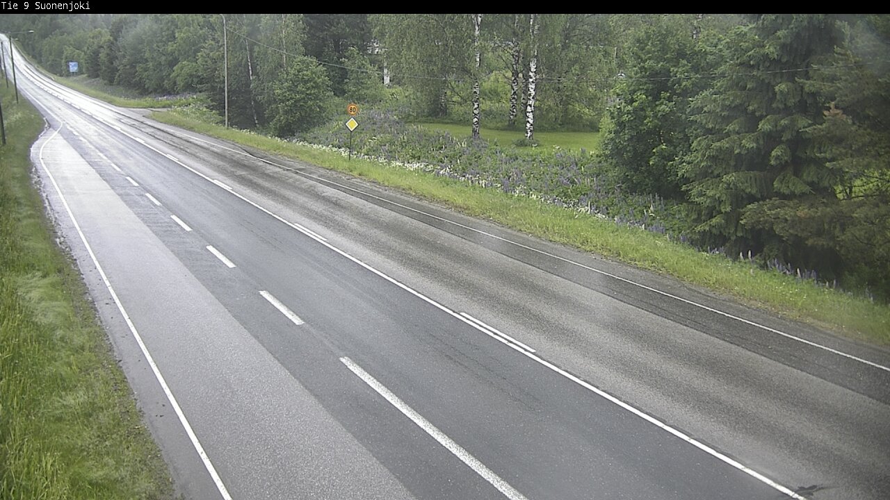 Weather Camera Image Road 9 Suonenjoki, Purola, Suonenjoki, Pohjois-Savo