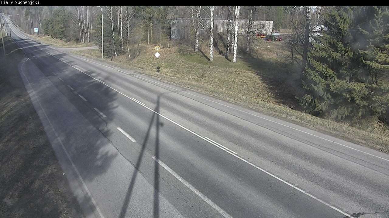 Weather Camera Image Road 9 Suonenjoki, Purola, Suonenjoki, Pohjois-Savo