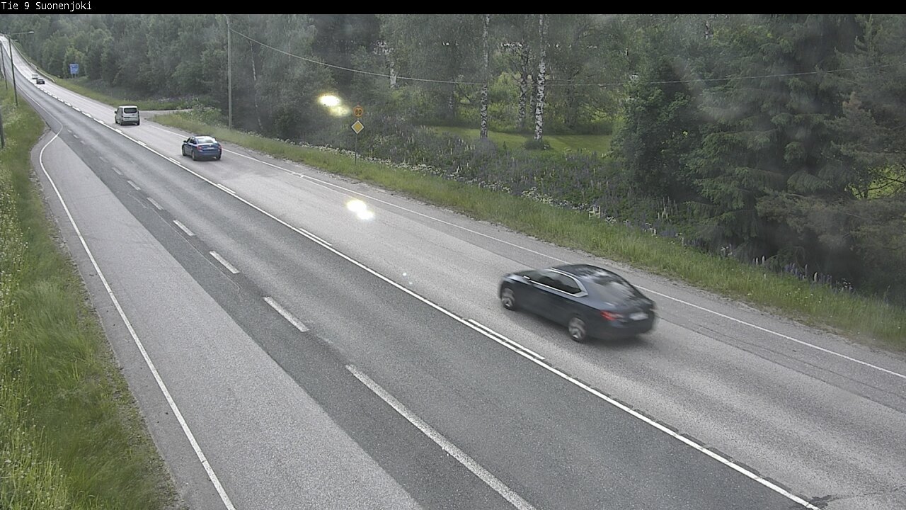 Weather Camera Image Road 9 Suonenjoki, Purola, Suonenjoki, Pohjois-Savo