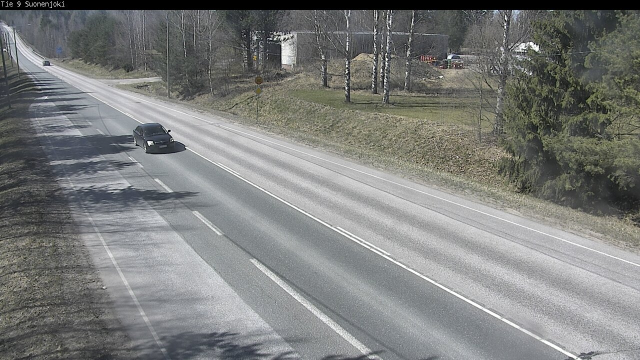 Weather Camera Image Road 9 Suonenjoki, Purola, Suonenjoki, Pohjois-Savo
