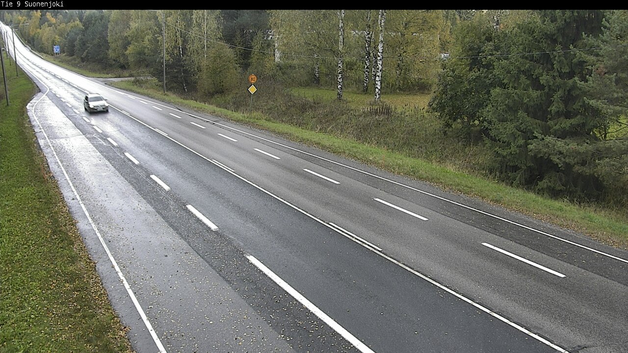 Weather Camera Image Road 9 Suonenjoki, Purola, Suonenjoki, Pohjois-Savo