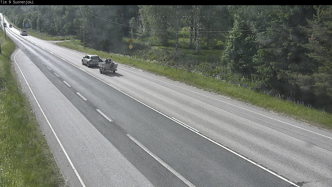 Weather Camera Image Road 9 Suonenjoki, Purola, Suonenjoki, Pohjois-Savo