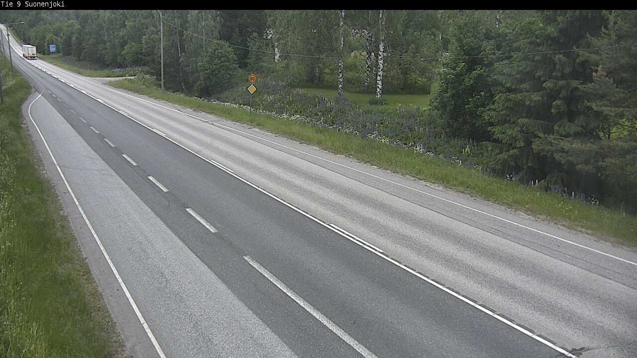 Weather Camera Image Road 9 Suonenjoki, Purola, Suonenjoki, Pohjois-Savo