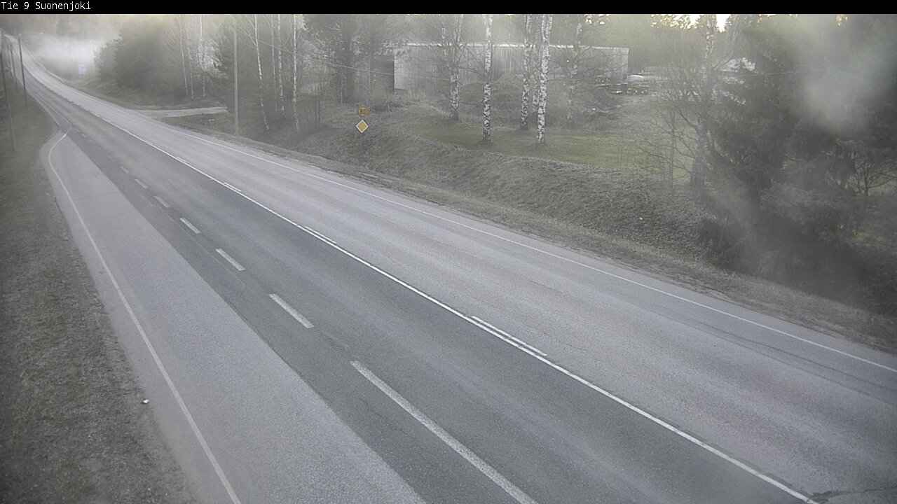 Weather Camera Image Road 9 Suonenjoki, Purola, Suonenjoki, Pohjois-Savo
