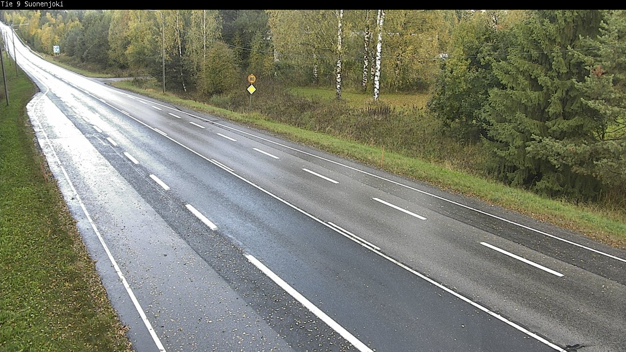 Weather Camera Image Road 9 Suonenjoki, Purola, Suonenjoki, Pohjois-Savo
