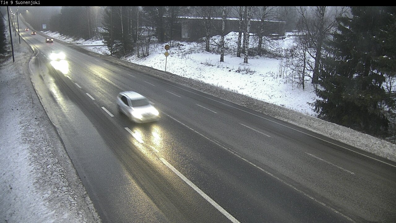 Weather Camera Image Väg 9 Suonenjoki, Purola, Suonenjoki, Pohjois-Savo