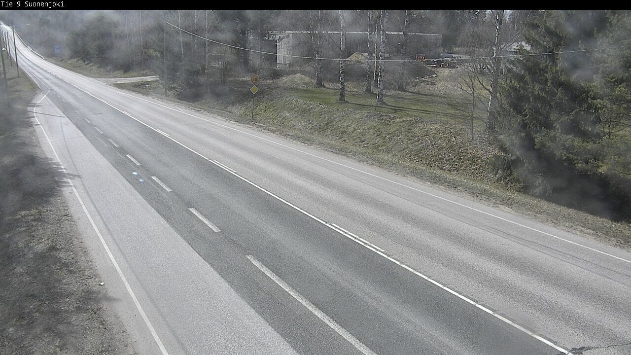 Weather Camera Image Road 9 Suonenjoki, Purola, Suonenjoki, Pohjois-Savo