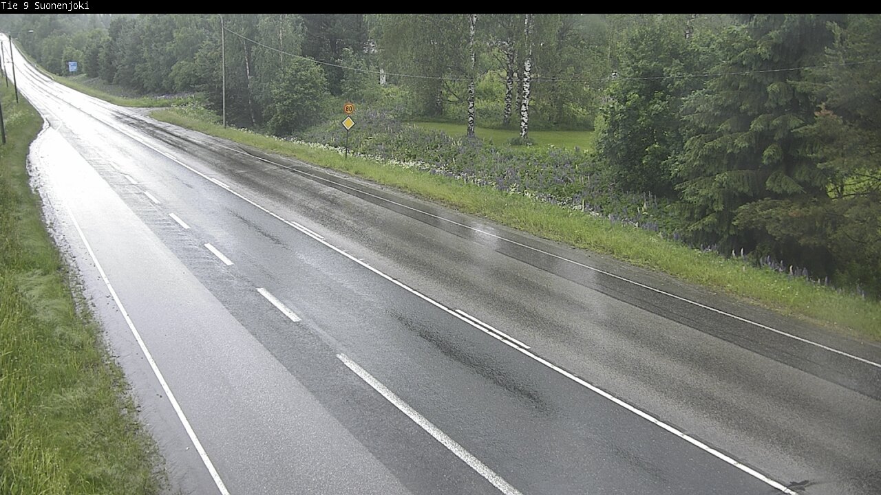 Weather Camera Image Road 9 Suonenjoki, Purola, Suonenjoki, Pohjois-Savo
