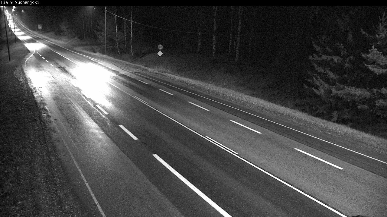 Weather Camera Image Road 9 Suonenjoki, Purola, Suonenjoki, Pohjois-Savo