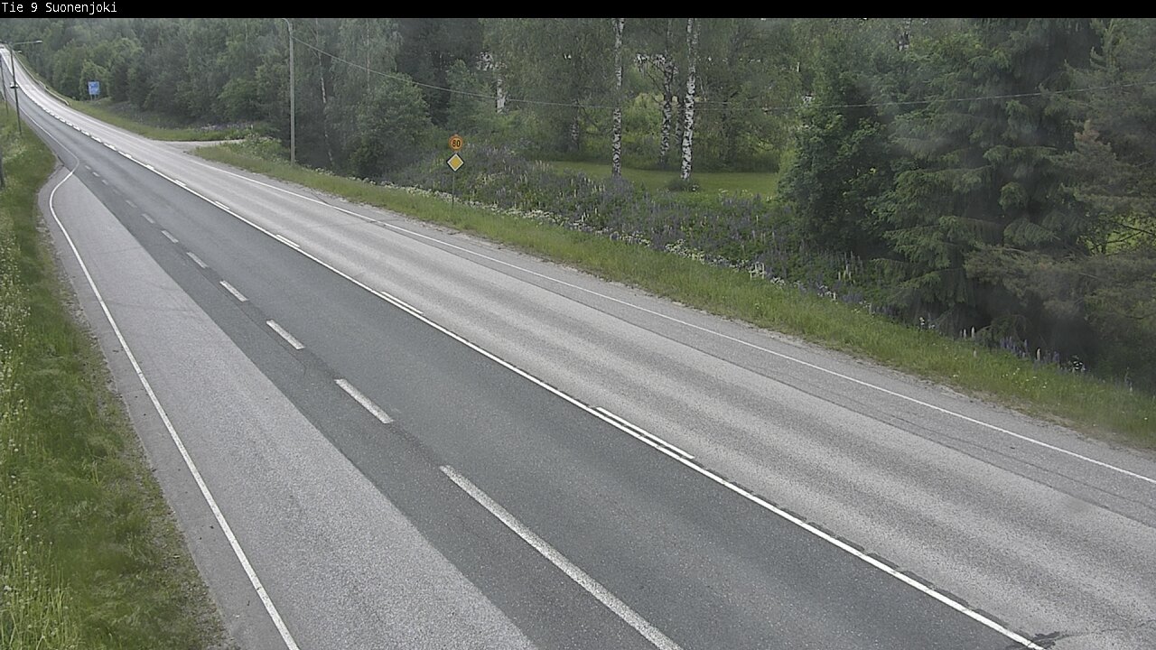 Weather Camera Image Road 9 Suonenjoki, Purola, Suonenjoki, Pohjois-Savo
