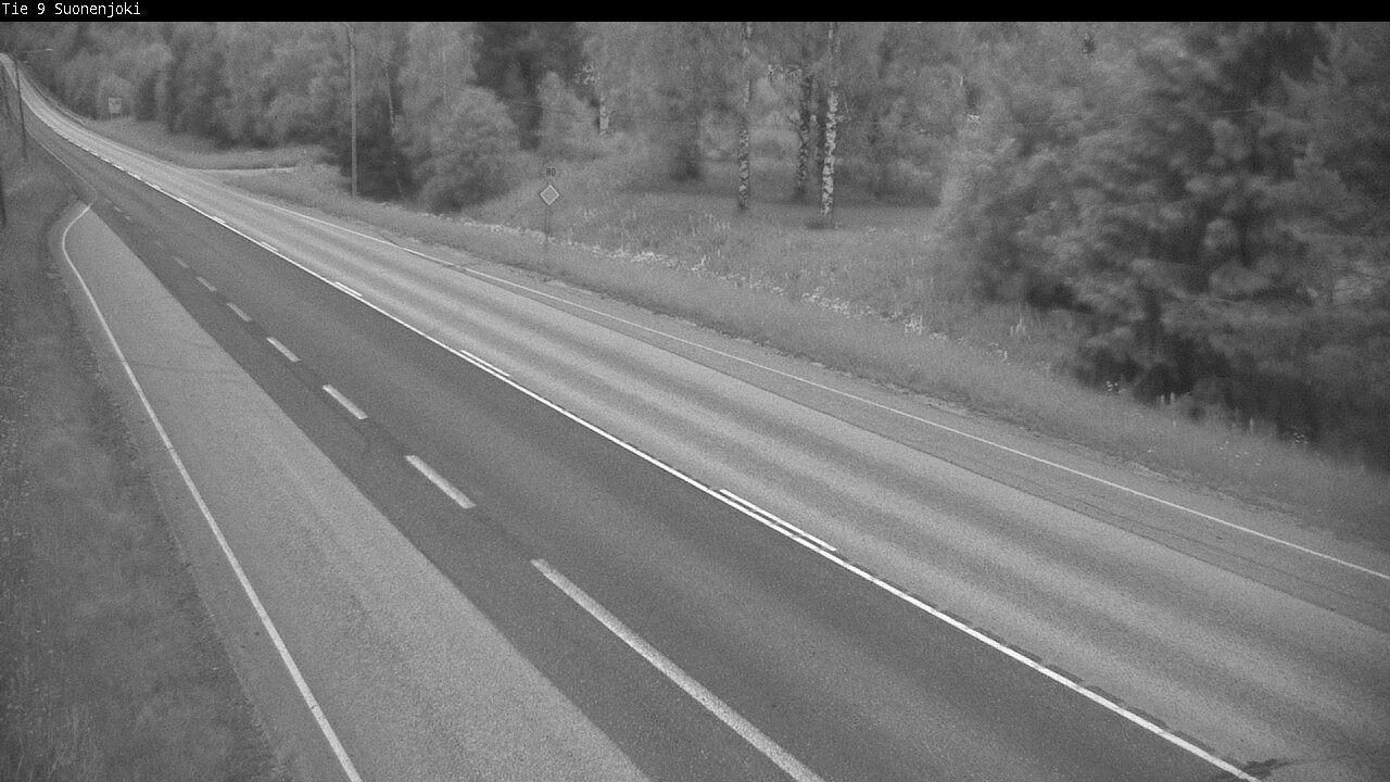 Weather Camera Image Road 9 Suonenjoki, Purola, Suonenjoki, Pohjois-Savo