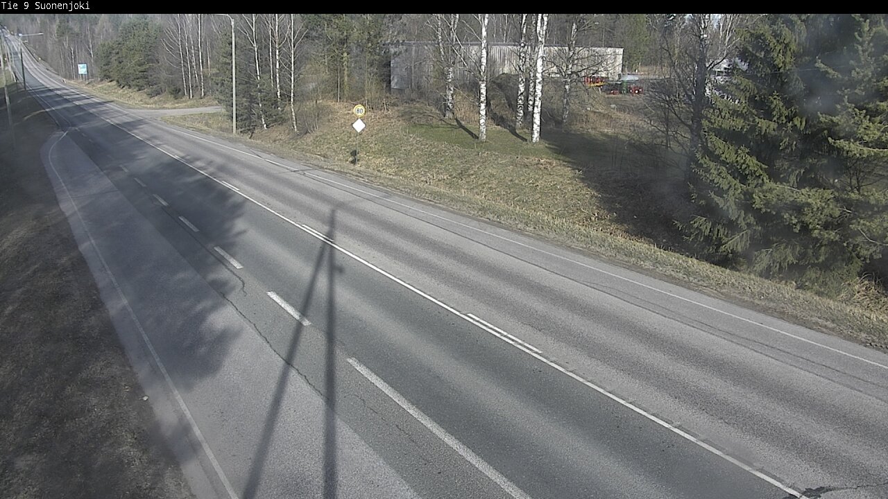 Weather Camera Image Road 9 Suonenjoki, Purola, Suonenjoki, Pohjois-Savo