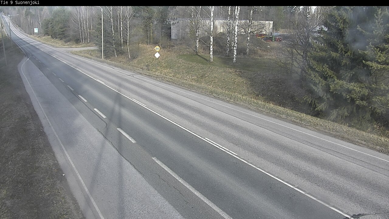 Weather Camera Image Road 9 Suonenjoki, Purola, Suonenjoki, Pohjois-Savo
