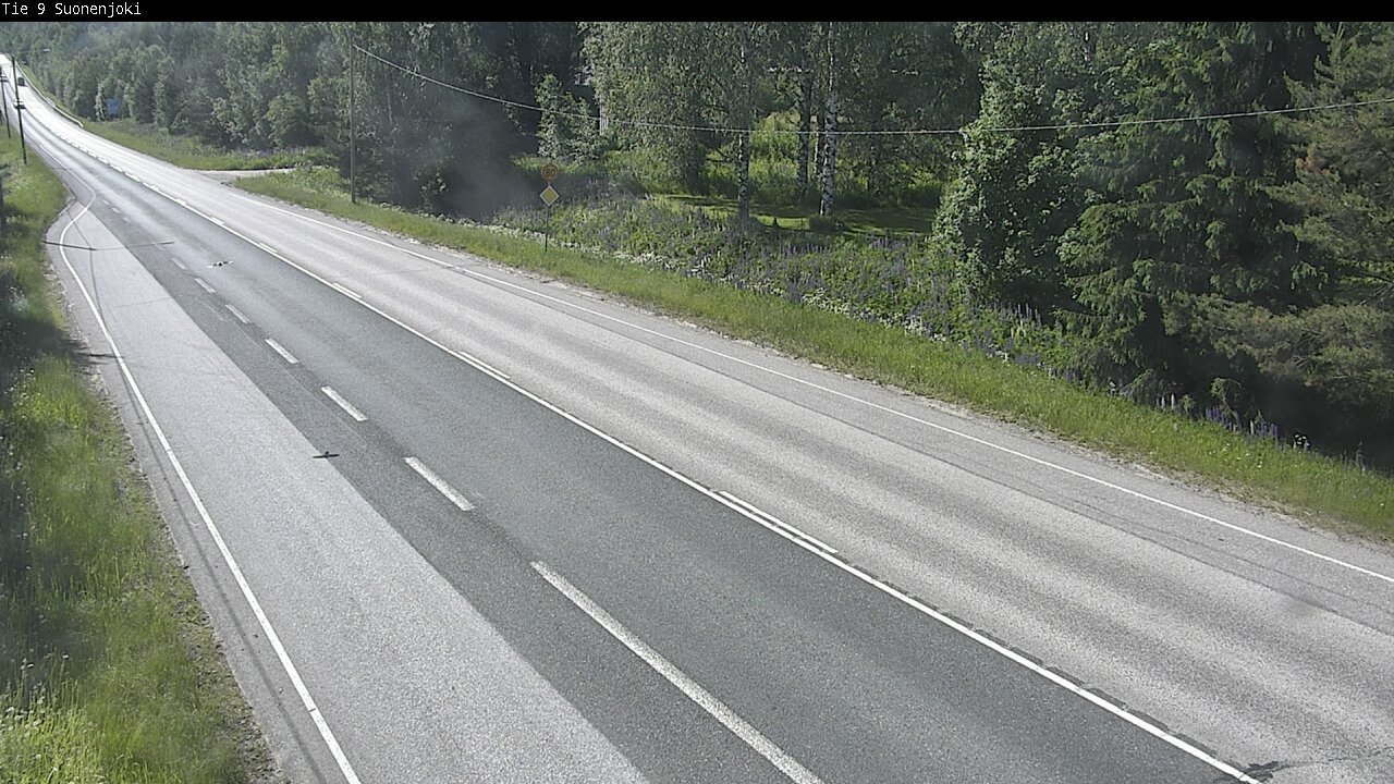 Weather Camera Image Road 9 Suonenjoki, Purola, Suonenjoki, Pohjois-Savo