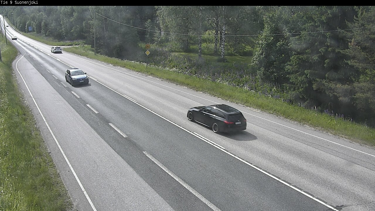 Weather Camera Image Road 9 Suonenjoki, Purola, Suonenjoki, Pohjois-Savo