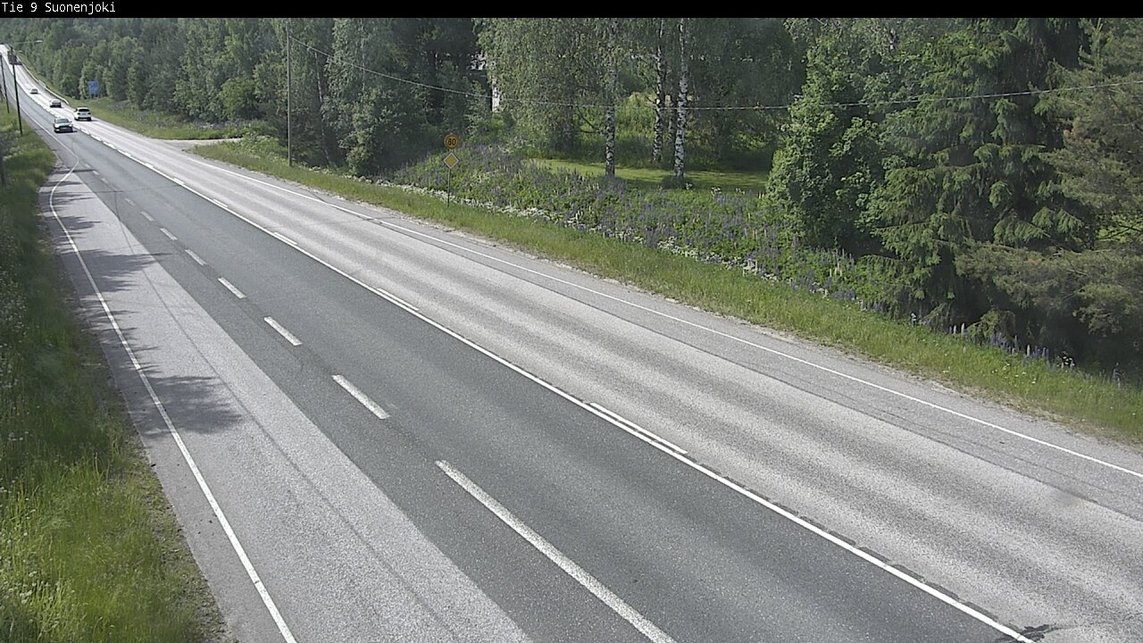 Weather Camera Image Road 9 Suonenjoki, Purola, Suonenjoki, Pohjois-Savo