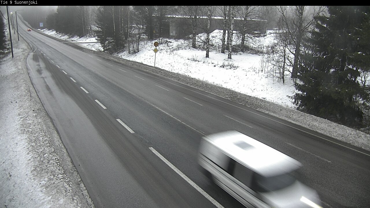 Weather Camera Image Väg 9 Suonenjoki, Purola, Suonenjoki, Pohjois-Savo