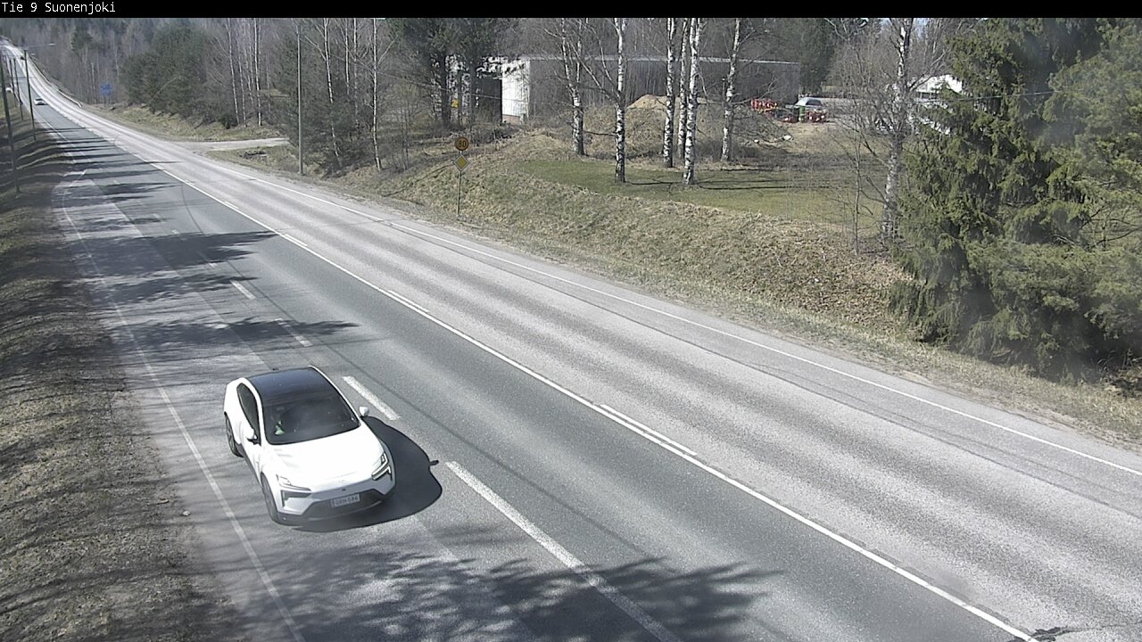 Weather Camera Image Road 9 Suonenjoki, Purola, Suonenjoki, Pohjois-Savo