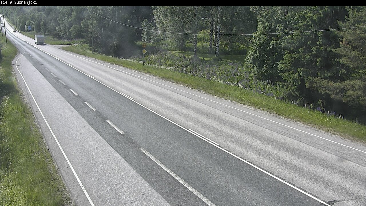 Weather Camera Image Road 9 Suonenjoki, Purola, Suonenjoki, Pohjois-Savo