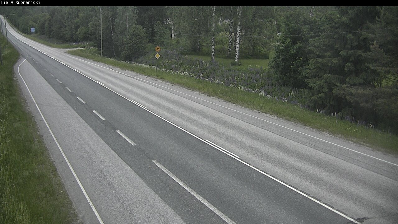 Weather Camera Image Road 9 Suonenjoki, Purola, Suonenjoki, Pohjois-Savo