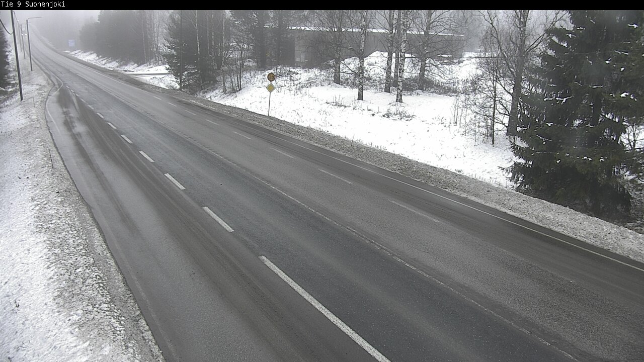 Weather Camera Image Väg 9 Suonenjoki, Purola, Suonenjoki, Pohjois-Savo