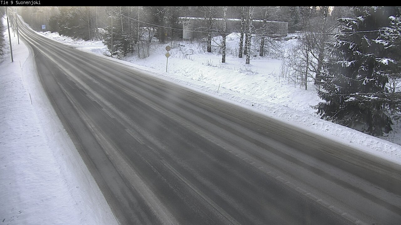 Weather Camera Image Väg 9 Suonenjoki, Purola, Suonenjoki, Pohjois-Savo